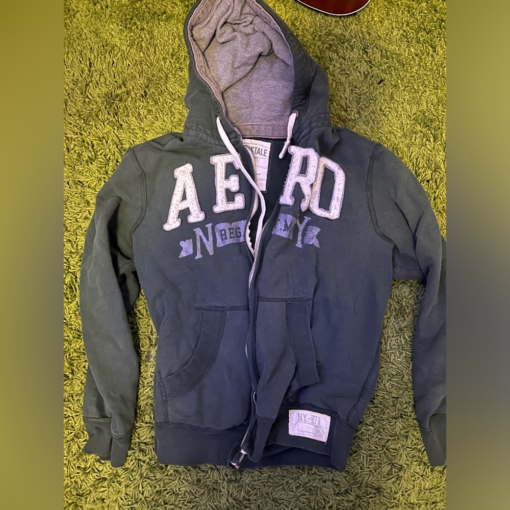 Dark Green zip up hoodie💚